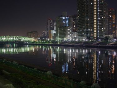 夜の江戸川