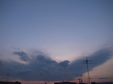 夕暮れの空