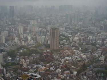 雨の六本木ヒルズ