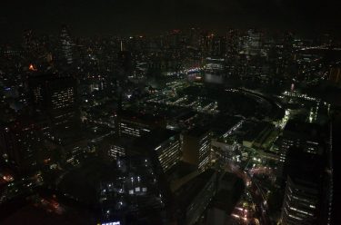 雨の東京